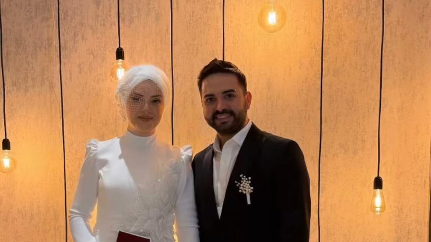 Kadir Ezildi ile Gamze Türkmen evlendi